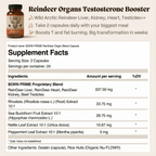 REINDEER ORGANS TESTOSTERONE SUPPORT